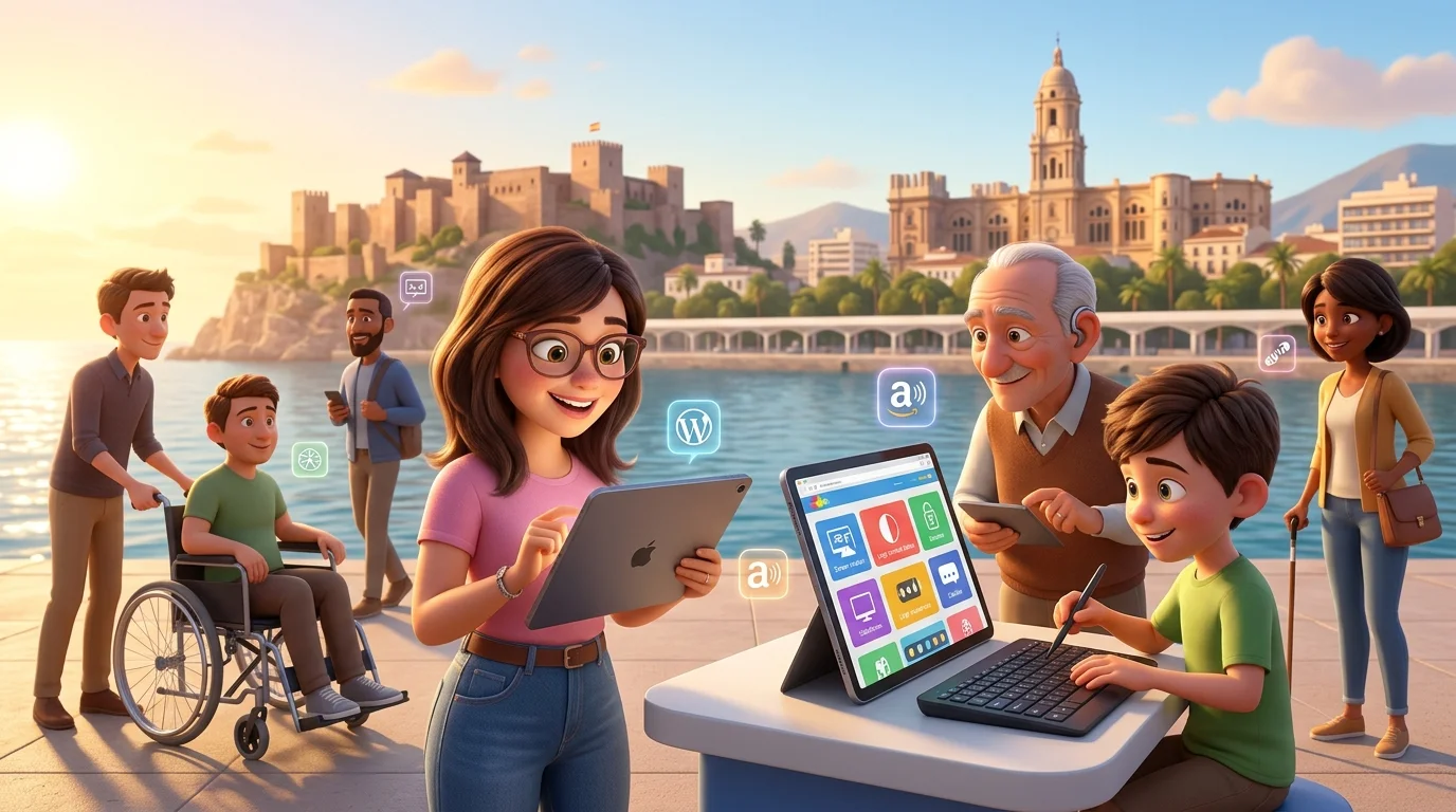 Accesibilidad web en Málaga: qué exige realmente la normativa europea y cómo dejar de improvisar